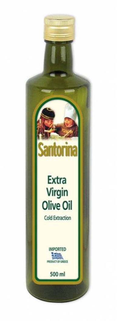 РАСКУПИЛИ Оливковое масло Santorina 0.5 л в стекле, Греция